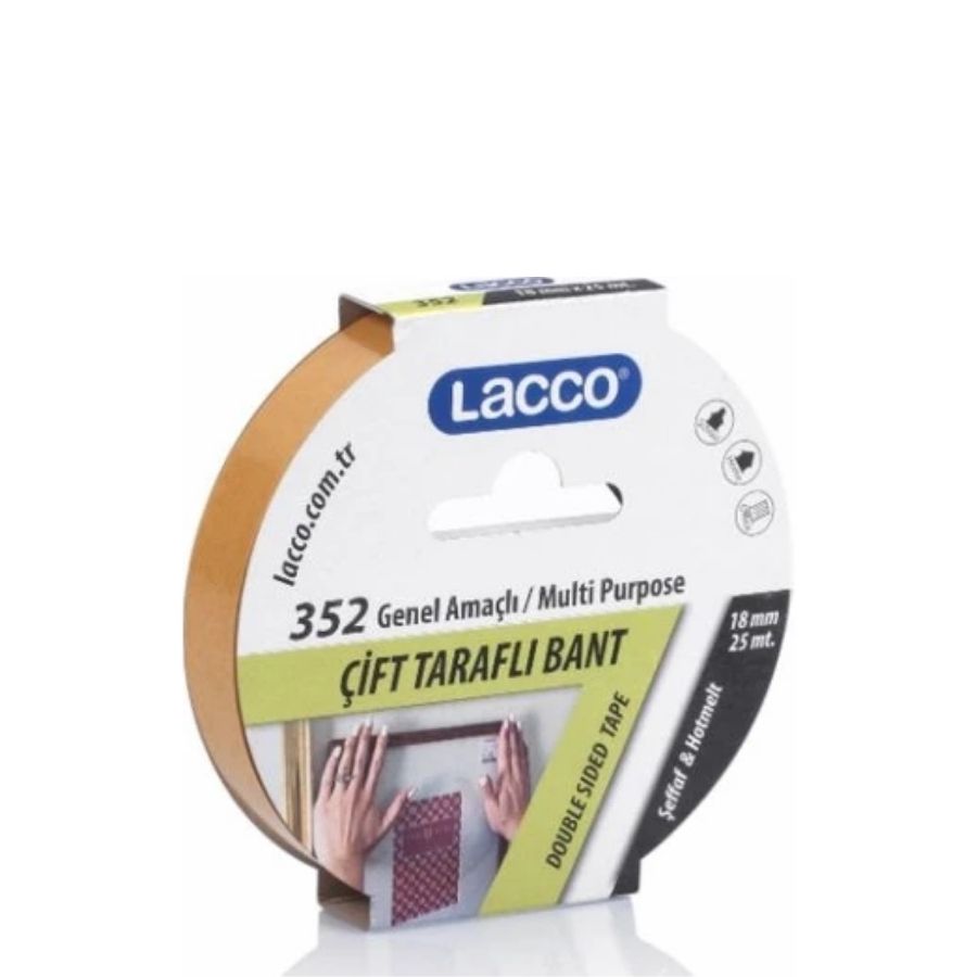 Lacco Kod:352 Çift Taraflı Bant