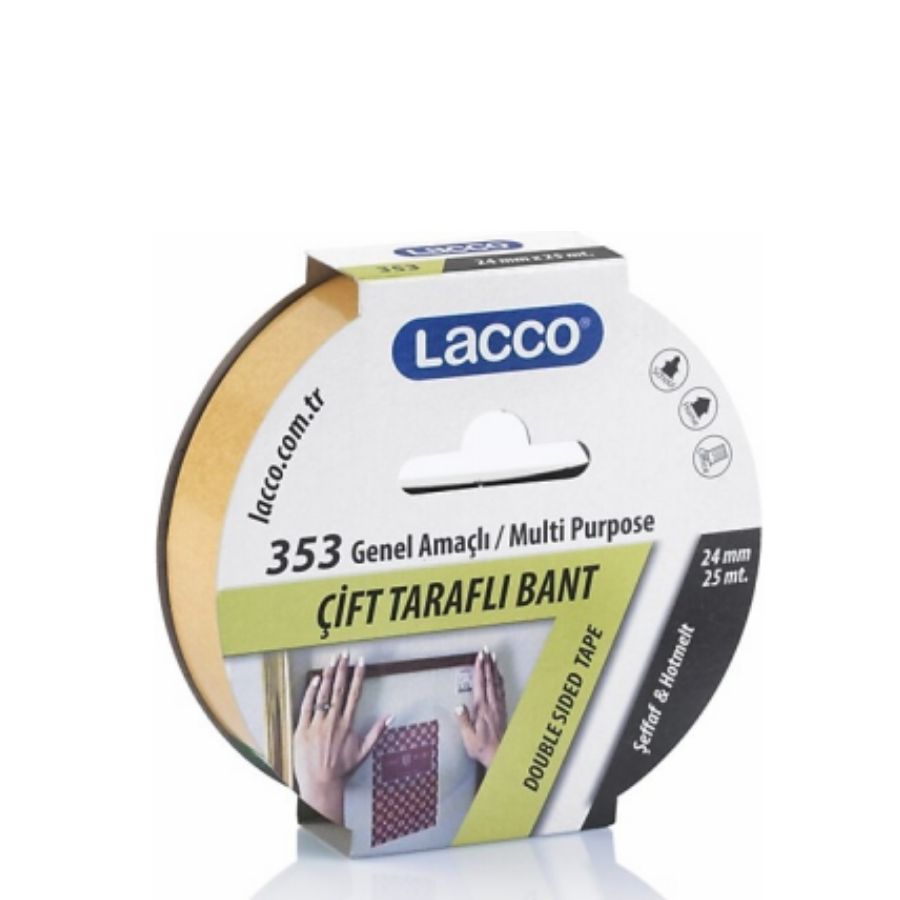 Lacco Kod:353 Çift Taraflı Bant