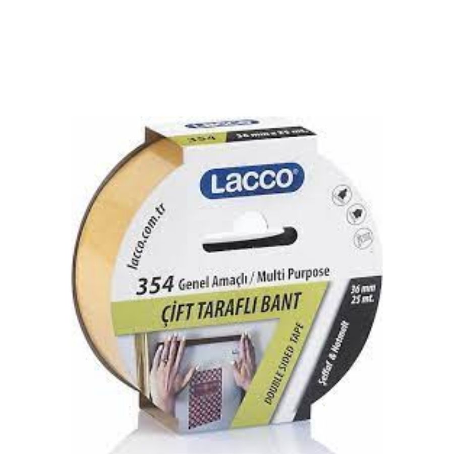 Lacco Kod:354 Çift Taraflı Bant