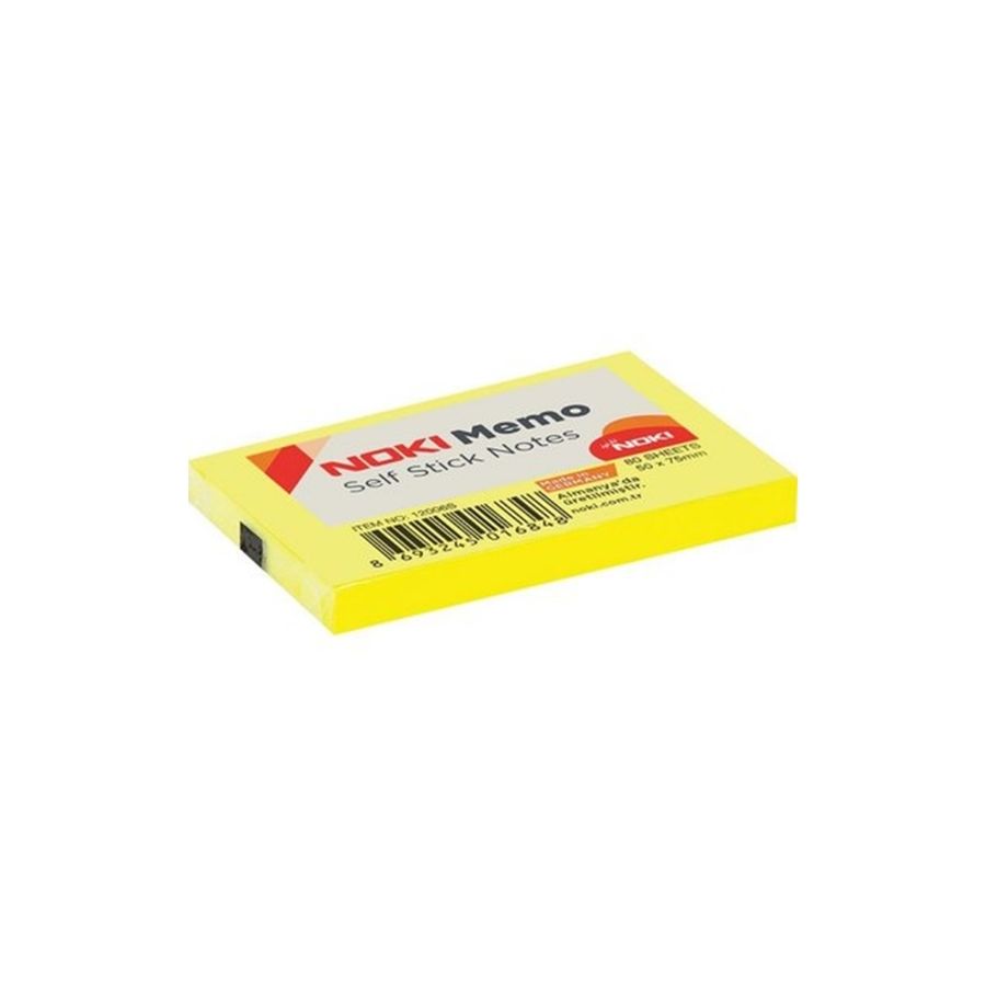 Nokı Yapışkanlı Not Kağıdı 50x75 Sarı