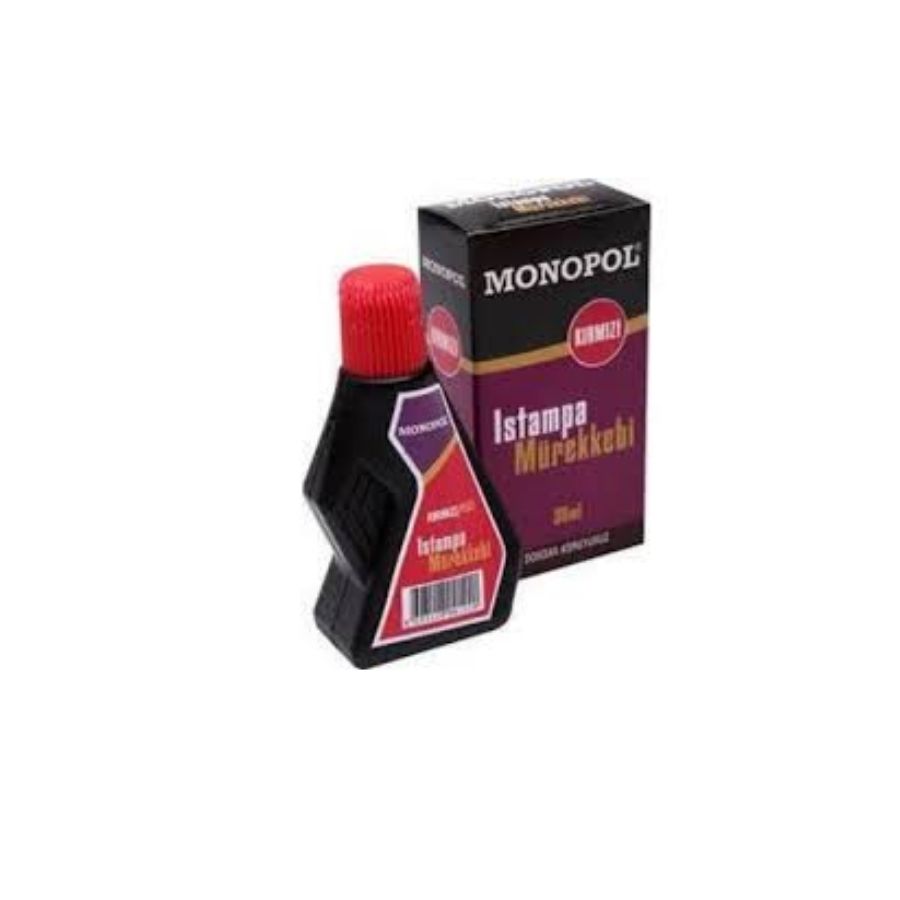 Monopol Istampa Mürekkebi Kırmızı