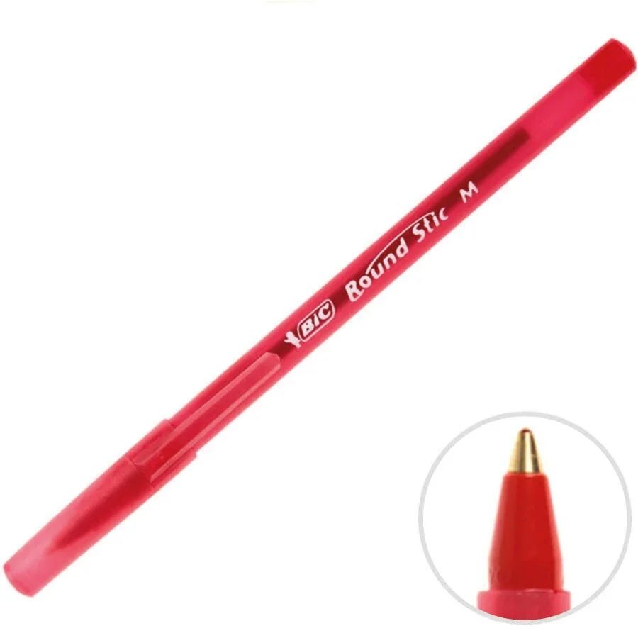 Bic Round Tükenmez Kalem Kırmızı
